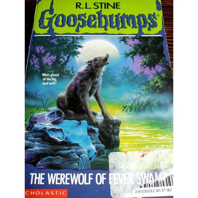 ORIGINAL 90S RL Stine Goosebumps The Werewolf of Fever Swamp #14 First ...