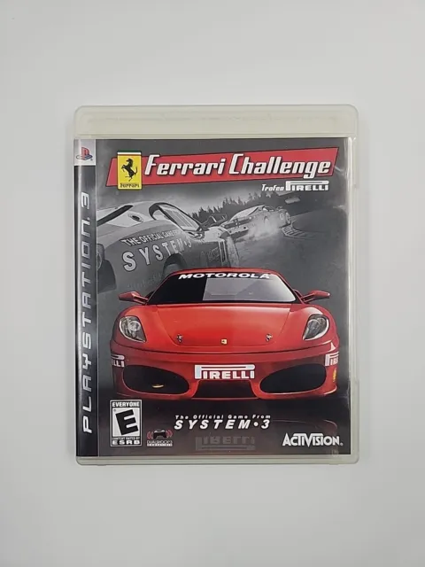 Ferrari Challenge PS3 PlayStation 3 completo en caja