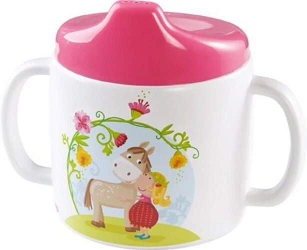 HABA Trinklerntasse Vicki & Pirli | Stück | Aufkleber | Deutsch | 2020