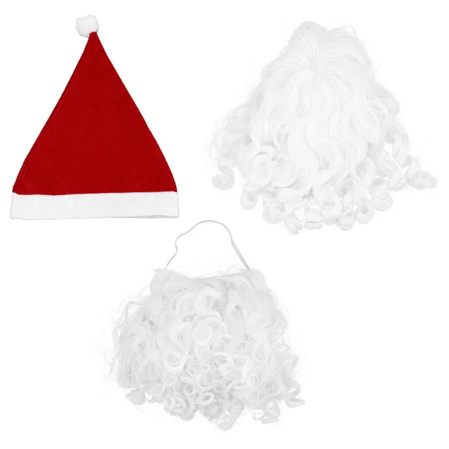 Protección del medio ambiente mascota peluca de Navidad sombrero decoración navideña pelo