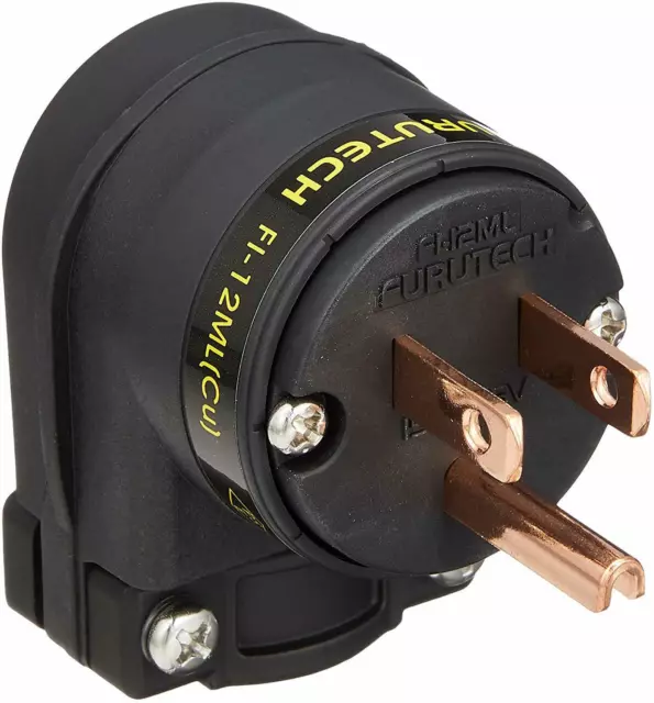FURUTECH ADL L type power plug angle adjustable non-plated specification