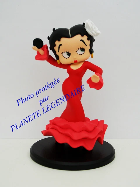 Figurine Betty Boop N°21 - Le Paso Doble - Collection Hachette En Résine - Style Pin-up
