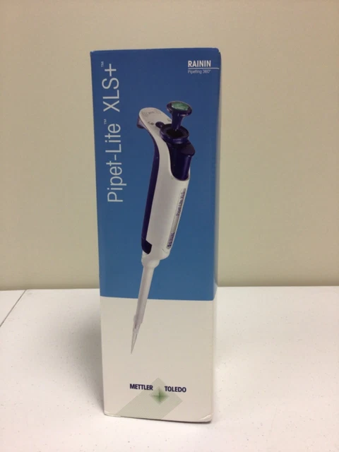 Mettler Toledo Pipette Pipet-Lite XLS 10 ul Sealed New in Box
