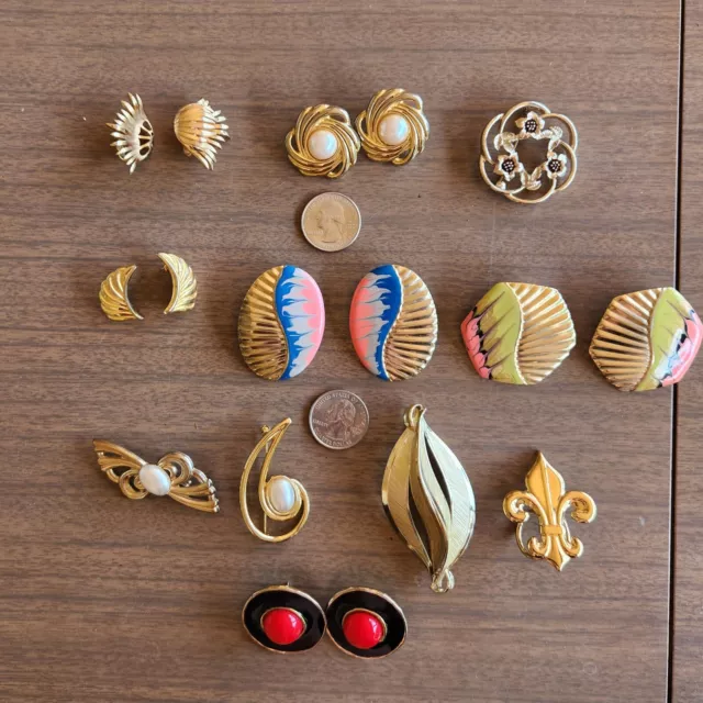 VINTAGE COSTUME JEWELRY lot Sarah Coventry $30.00 - PicClick