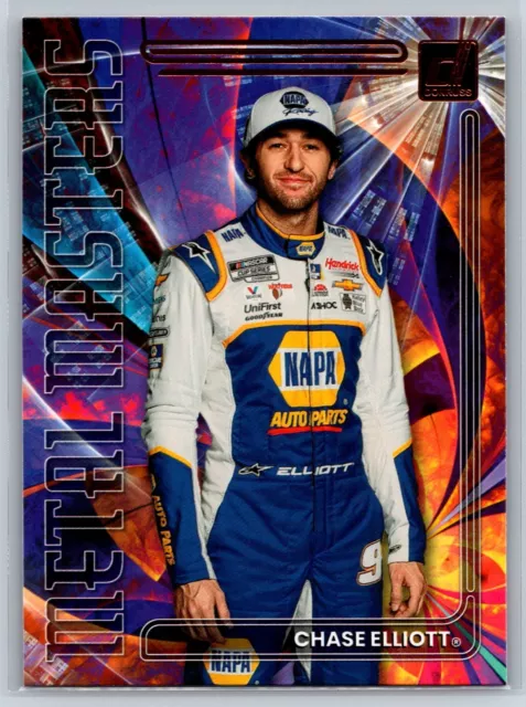 2023 Donruss Chase Elliott Metal Masters Retail Insert Hendrick Motorsports #MM4