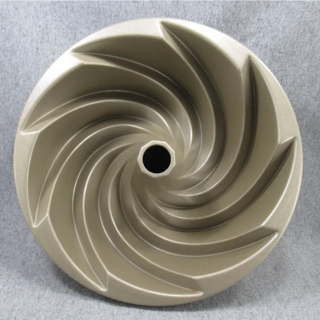 Nordic Ware Heritage Bundt Baking Pan 10 Cup Cast Aluminum Non Stick Gold