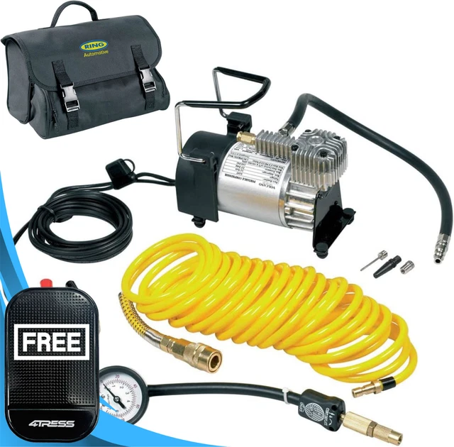 HIGH POWER AIR Compressor Car Tyre Inflator Pump Heavy Duty 12V RAC900