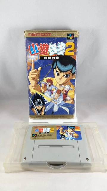 SUPER FAMICOM Yu Yu Hakusho 2 SNES/SFC  (game + box) Super Nintendo (JAPAN)