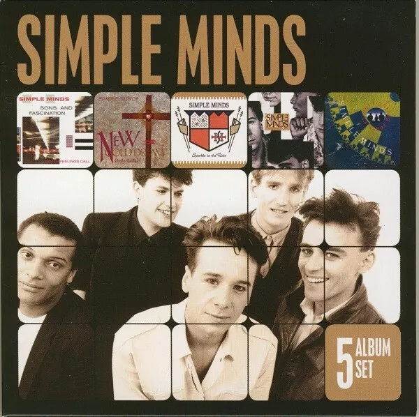 Simple Minds - 5 Album Set (2012)  5CD Box Set  NEW/SEALED  SPEEDYPOST