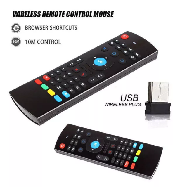 Replacement 2.4Ghz Wireless Keyboard Air Mouse Remote Control For Android TV Box 3