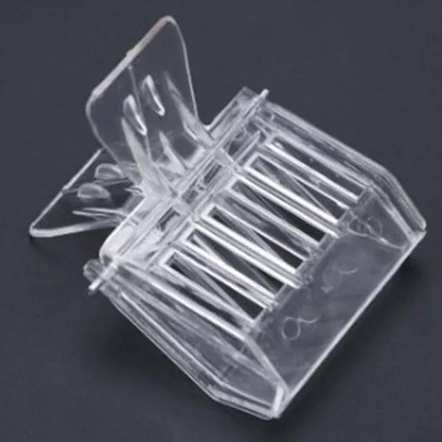 Bee Queen Catcher Colorless Clear Plastic Clip Cage Beekeeping Equipment-EW