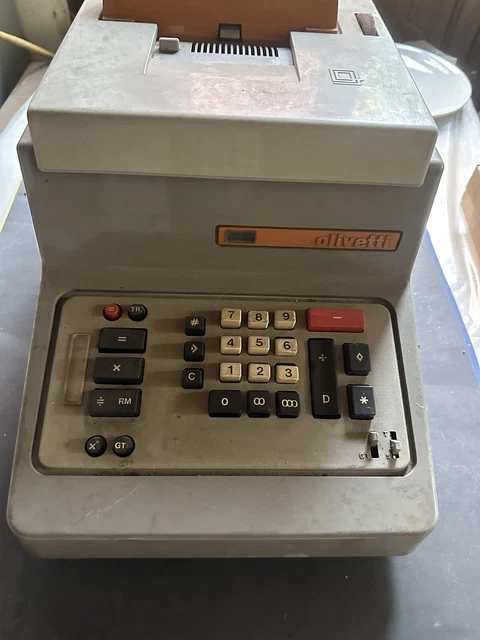 Calcolatrice Olivetti  Divisumma 26 G.T.