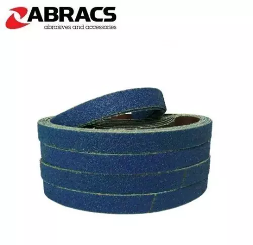 ABRACS - 457mm x 13mm Belt Power Finger File Sander Abrasive Sanding Belts