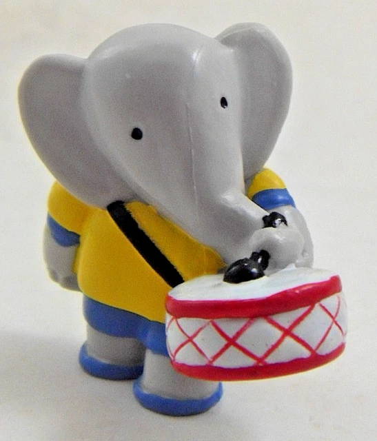 Vintage King Babar & Queen Celeste Brunhoff Zephir 3 Figures