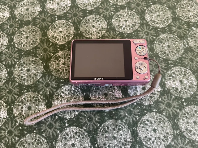 Sony Cyber-shot Cyber Shot DSC-S980 12.1MP Digital Camera - Pink! W/BATTERY! 