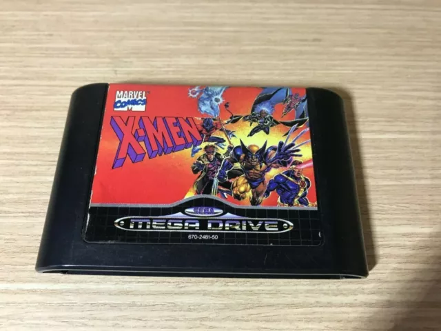Xmen X-men Sega Mega drive Megadrive PAL