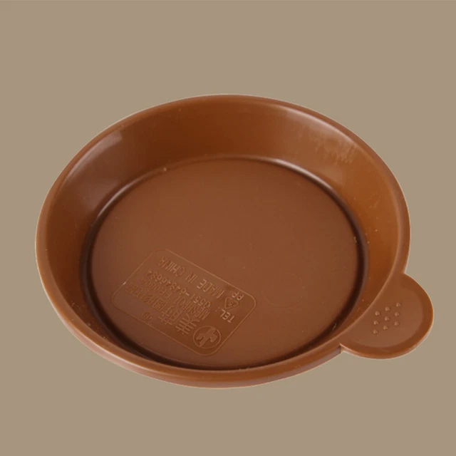10 PCS Nursery Pots Tray Round Decorative Plants Drip Tray 9