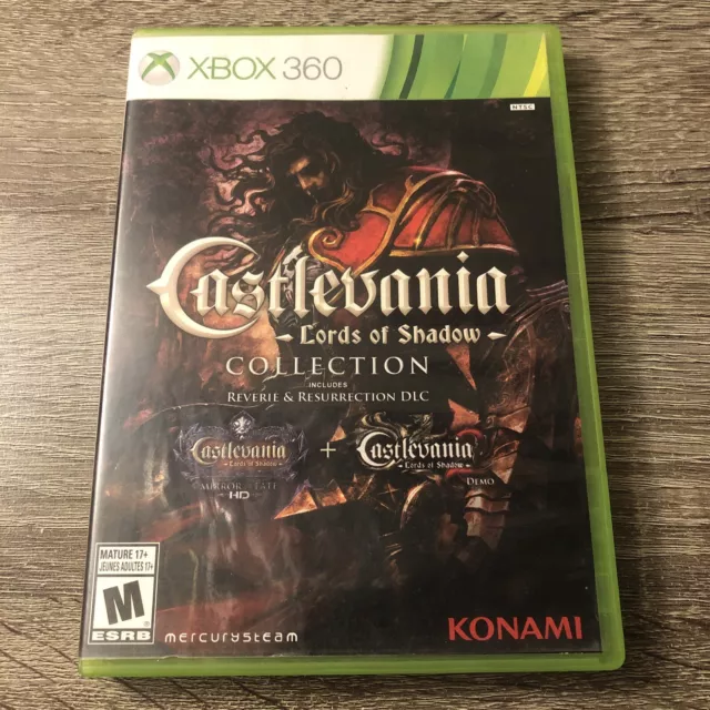 Castlevania Lords of Shadow Collection Microsoft Xbox 360 Complete CIB