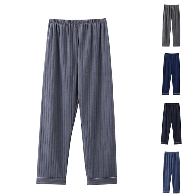 Da Uomo Pigiama Vestiti Comodo Palestra Articoli per la Casa Joggers Larga Sonno