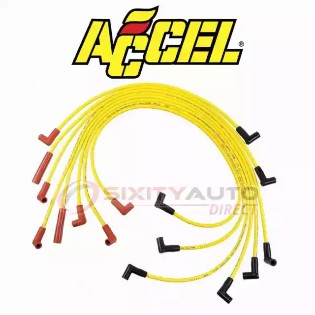 ACCEL Spark Plug Wire Set for 1982-1986 Chevrolet Camaro 5.0L V8 - Ignition ns