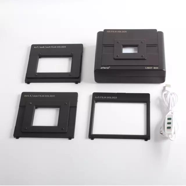 Filmscanner Lichtkasten 135 120 4x5 Schieben Negativ Betrachter Film zu Digital