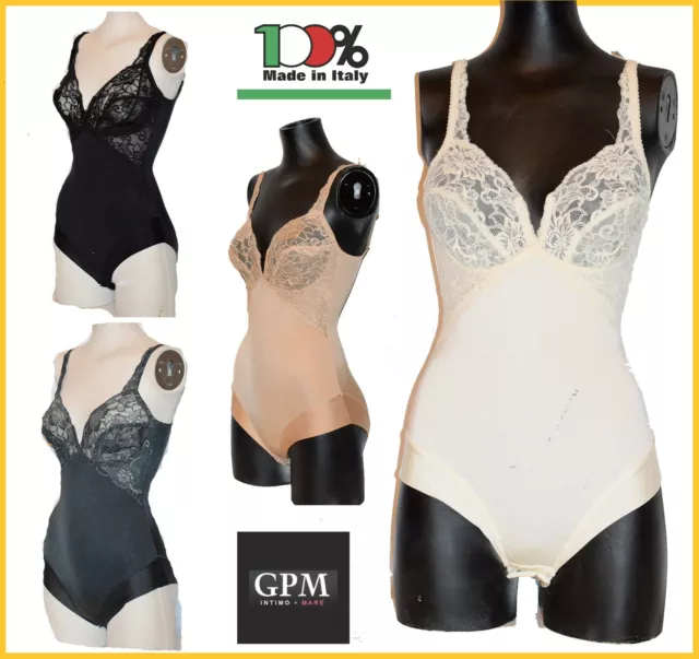 body intimo da donna modellante contenitivo snellente modellatore elegante pizzo