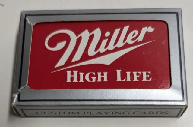 NEW Miller High Life Beer Playing Cards