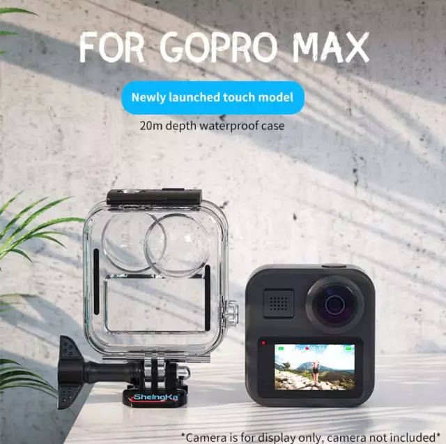 NEW Touch Protective Case Waterproof Underwater 20m Housing Shell for GoPro Max