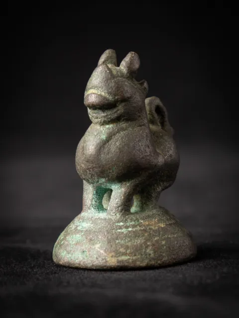 Antique bronze Opiumweight from Burma, 18th century