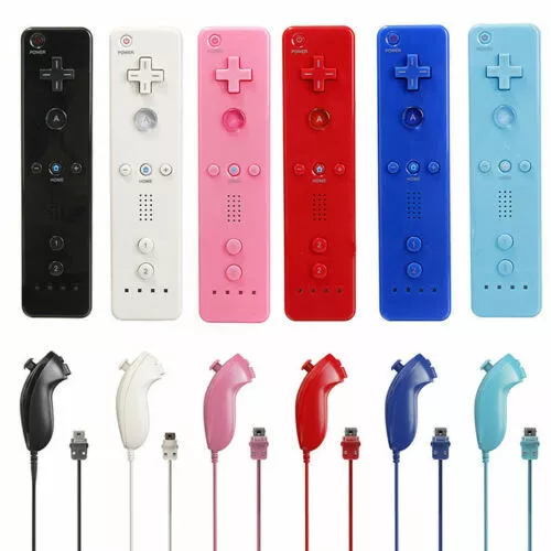 Wii Motion Plus Remote Controller Nunchuck Nintendo Wii & Wii U Silicone Strap