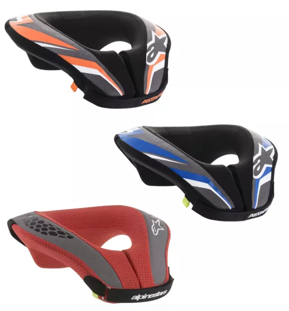 Alpinestars Sequence Youth Neck Roll Suitable for Motorcross MX Enduro S-XL Red