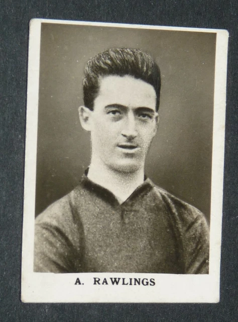 Photo Card Football 1922-1923 Archie Rawlings Preston North End Pne Lilywhites