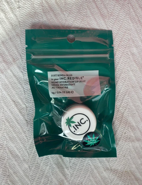 INC.REDIBLE Hydration Lip Jelly in Just Kinda Bliss .14 oz NEW