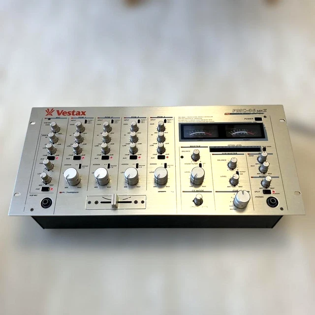 Vestax PMC-46 ロータリー　DJ ミキサー　4チャンネル Vestax PMC-46 ロータリー DJ ミキサー 4チャンネル 【公式通販】