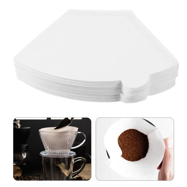 100 PCS COFFEE Filter Paper Machine Replacement Papers Filtering $20.11 ...