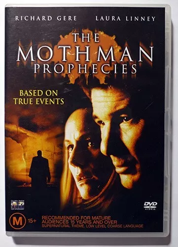 The Mothman Prophecies DVD 2002 Richard Gere Laura Linney Will Patton