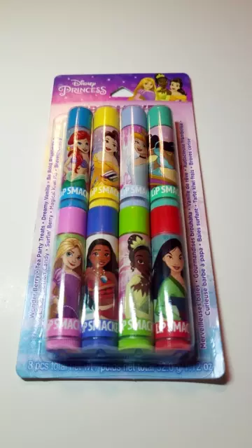 Lip Smacker Disney Princess Best Flavor Forever Lip Balm Set 8 Pack Lip Care