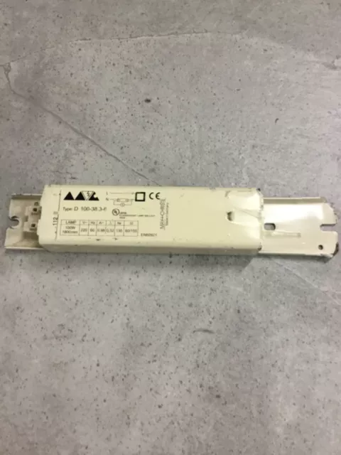 Lastre de cama de bronceado de 100 vatios 220 voltios tipo largo.