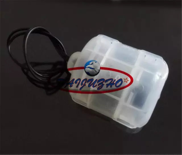 DC 12V 5000RPM White Plastic Case Vibrating Vibration Motor for Massage Cushion