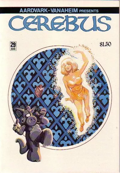 CEREBUS #29 F, Dave Sim, The Aardvark-Vanaheim Comics 1981 Stock Image