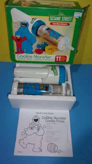 Electronic Hamilton Beach Sesame Street Cookie Monster Cookie Press