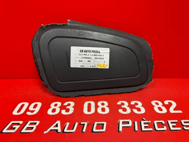 Airbag Siège Conducteur Avant Gauche Pour Peugeot 407 - Référence 96625550ZD, Pièce D'origine Occasion