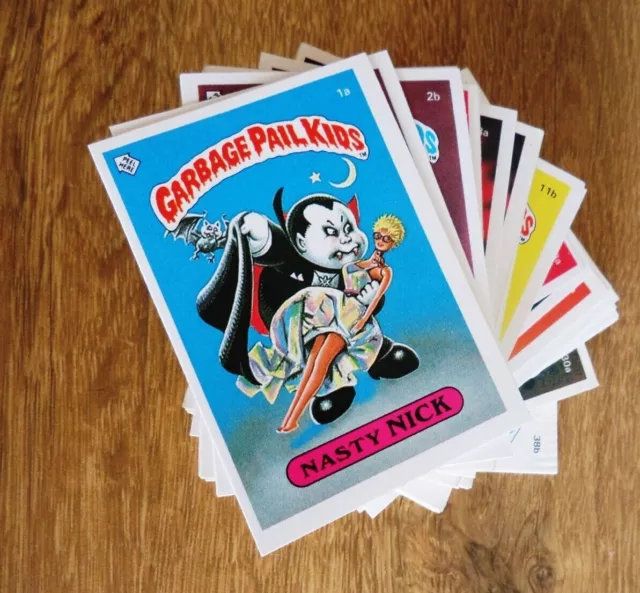 Garbage Pail Kids Topps Ireland 1985 UK Series 1 ~ NEW SINGLES Complete your set
