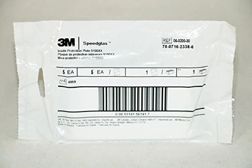 3M Speedglas Inside Cover Plate, 9100XX, Pack of (5)