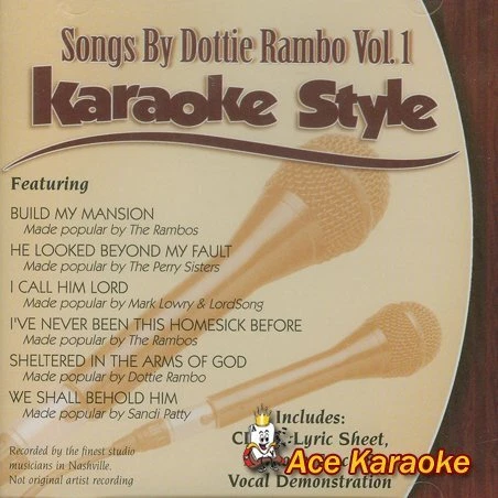 Daywind Karaoke Style: Songs By Dottie Rambo, Vol. 1 - V/A - Cd - **New**