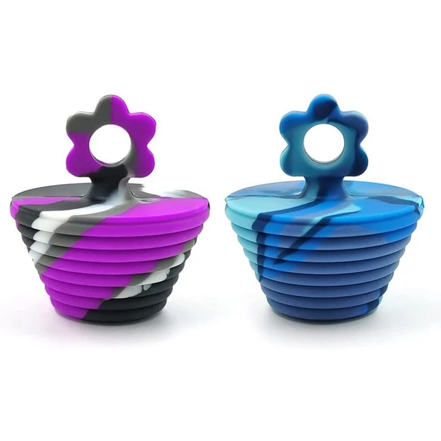 Confezione da 2 Tappo Silicone 1 1/2 a 1 7/8 Pollici Spina Vasca per Doccia e8900
