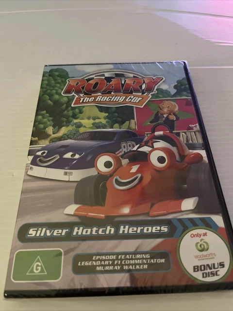 Silver Hatch Racetrack ROARY THE RACING Car - Silver Hatch Heroes / Troubling Tracks (DVD ...