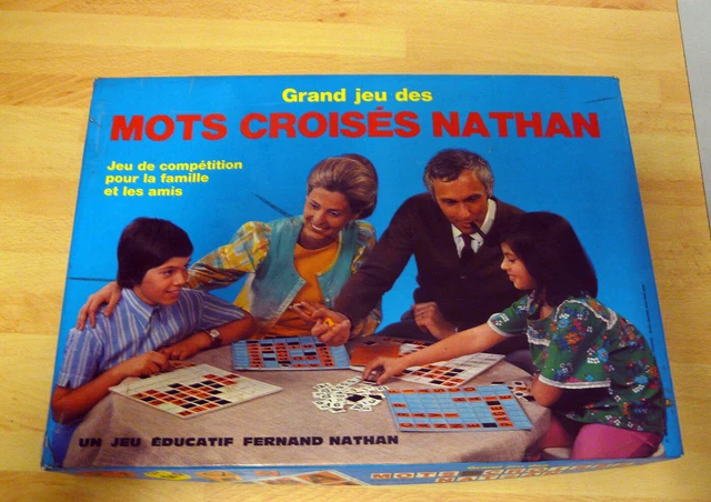 ANCIEN JEU DE SOCIETE : JARNAC ! jeu de lettres COMPLET / TRES BON ETAT