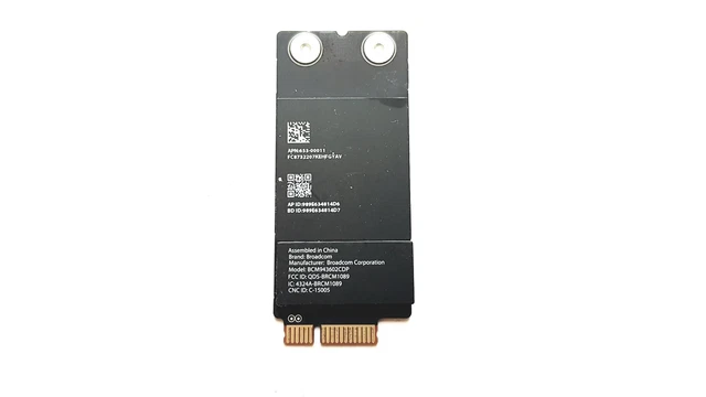 Apple iMAC 21.5" A1418 27" A1419 Mid 2017 AirPort WiFi BlueTooth Card 653-00011