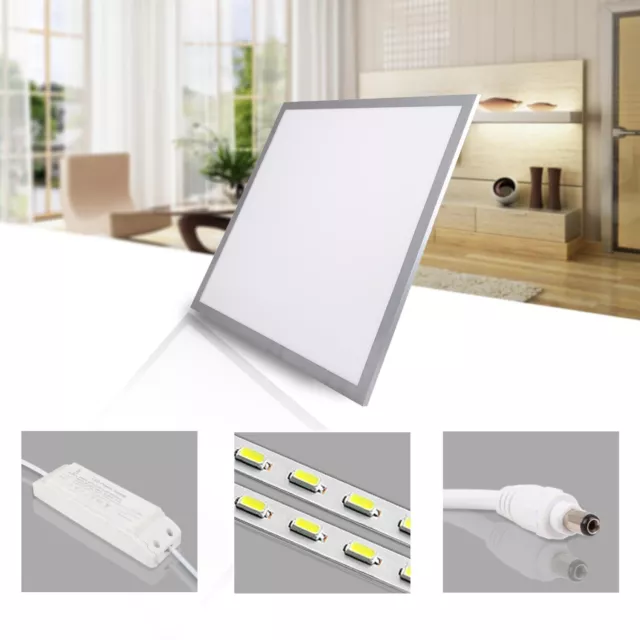 Lampada Pannello A Led 40W Quadrato 60X60 Cm Plafoniera Ad Incasso Luce Bianca L